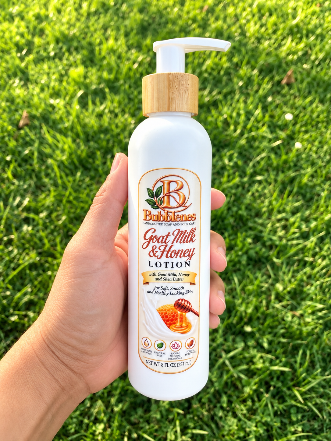 Bubblenes Goat Milk & Honey Lotion