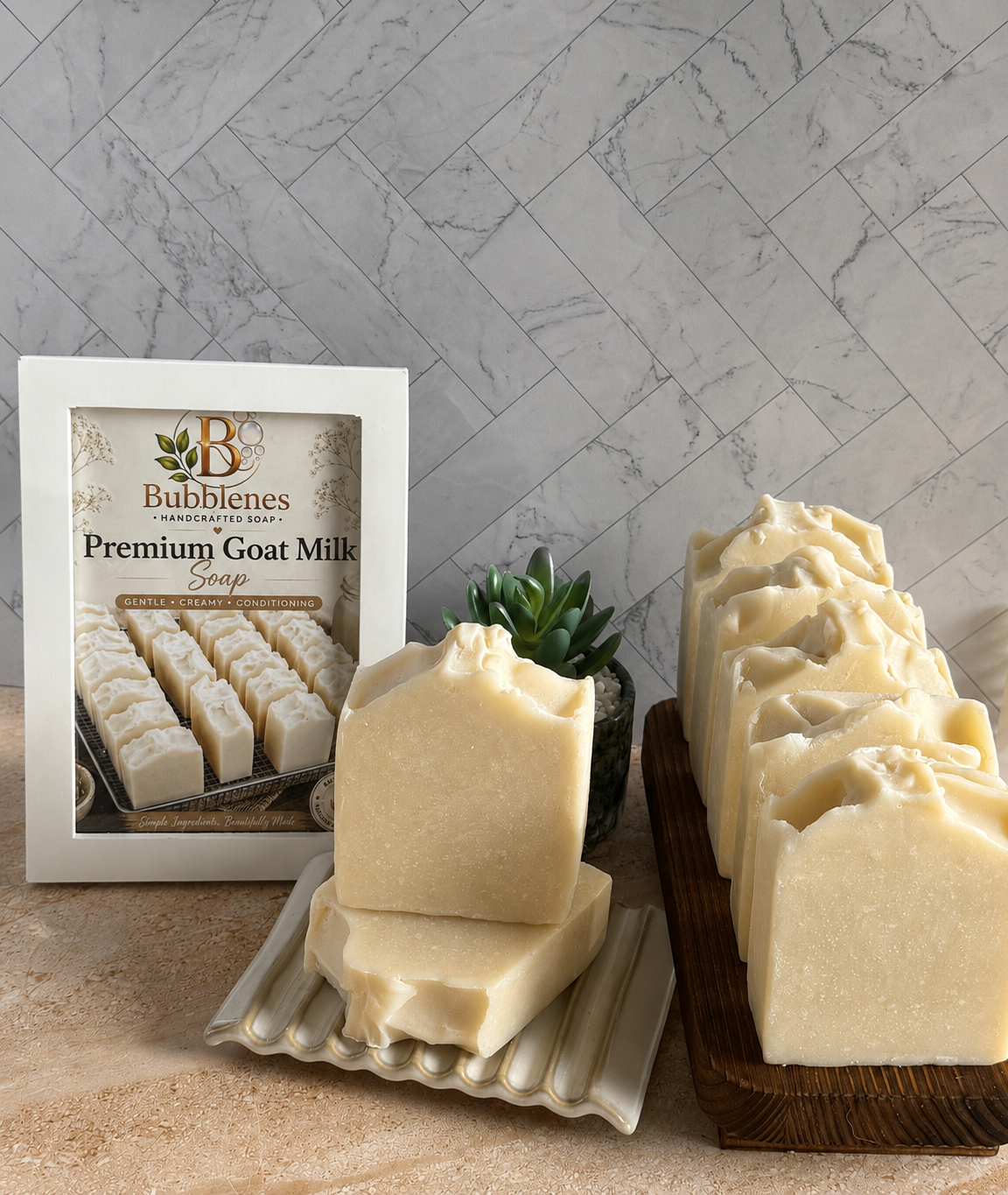 Unscented Goat Milk Soap 🐐🥛