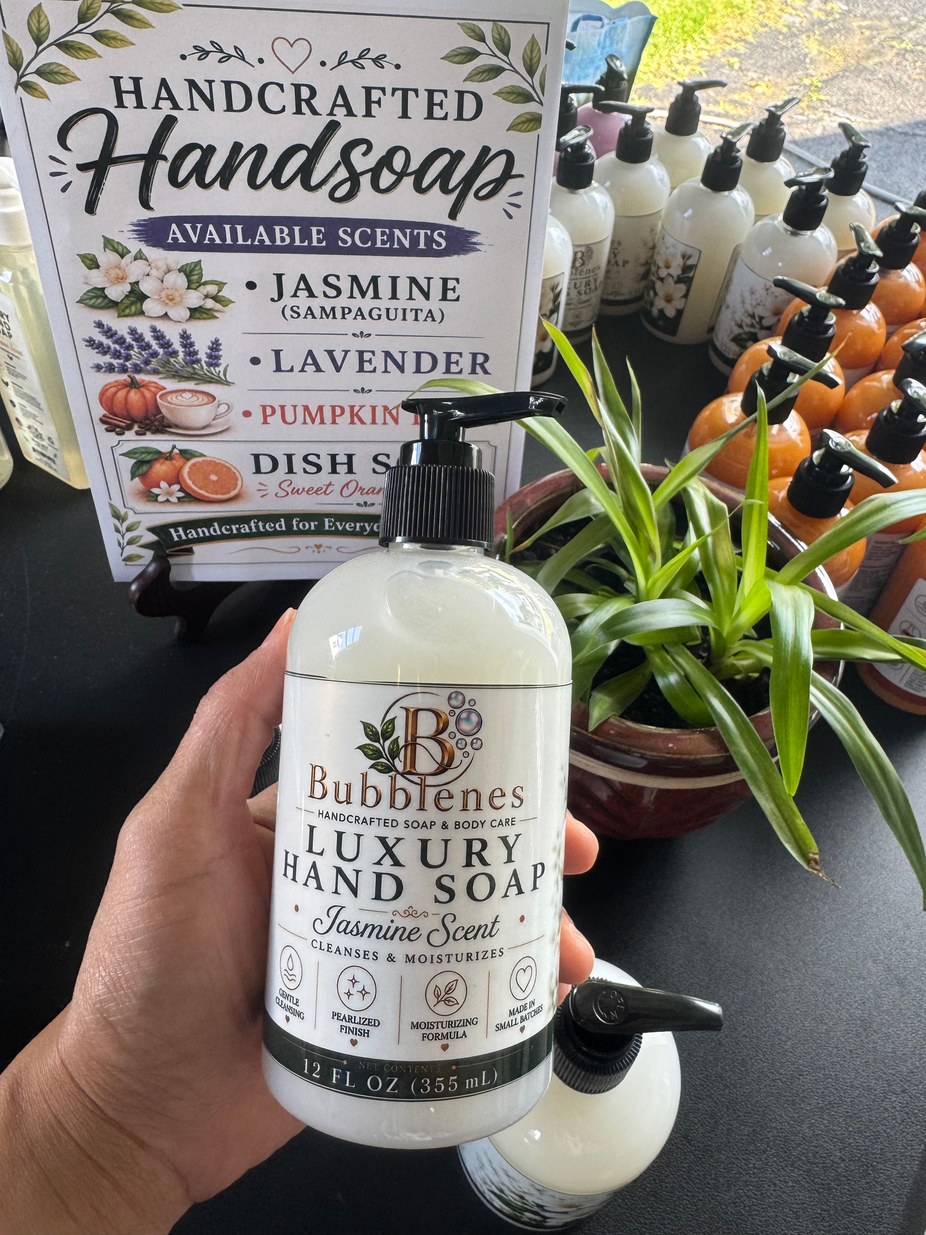 Bubblenes Luxury Hand Soap Jasmine Scent