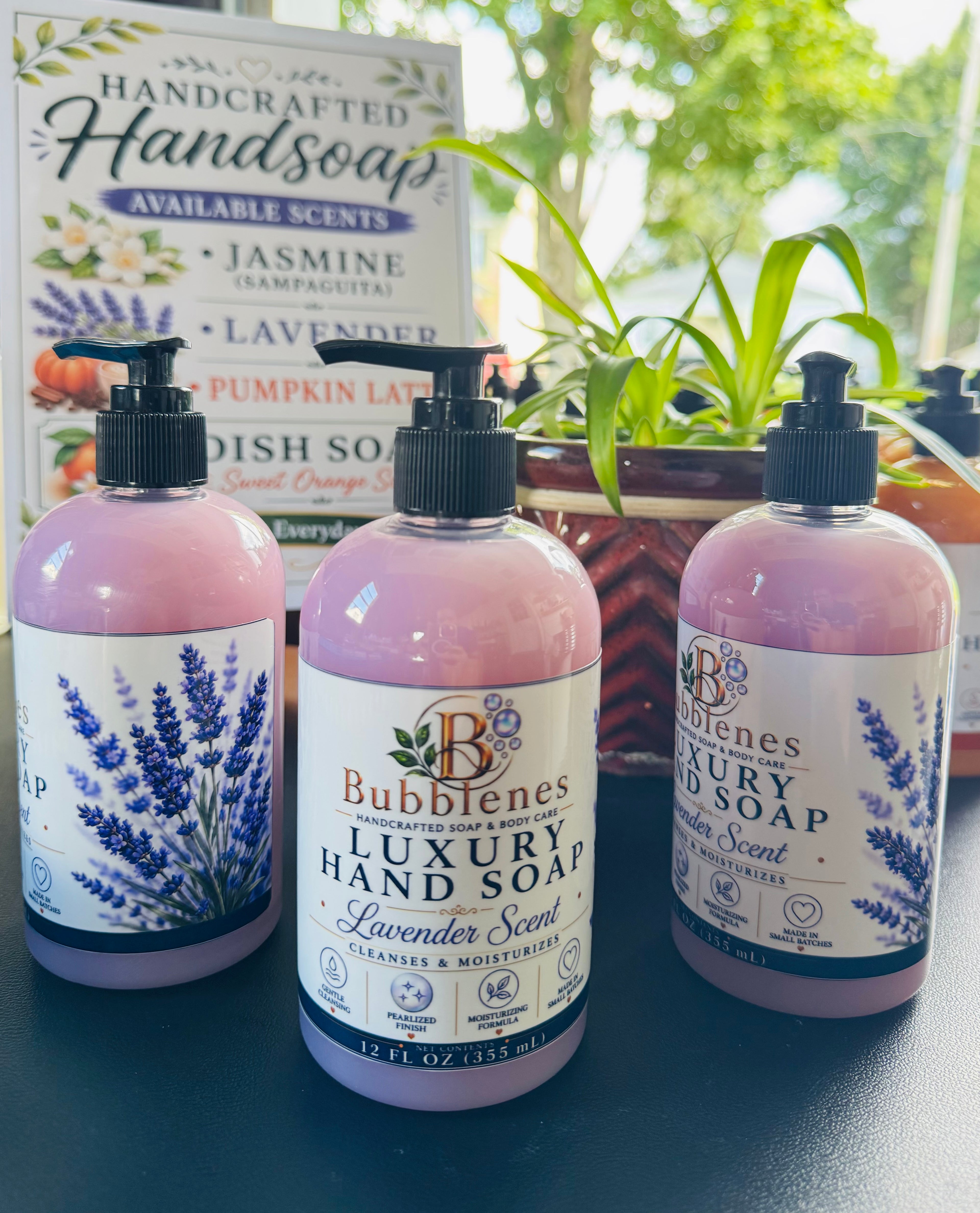 Bubblenes Luxury Hand Soap Lavender Scent