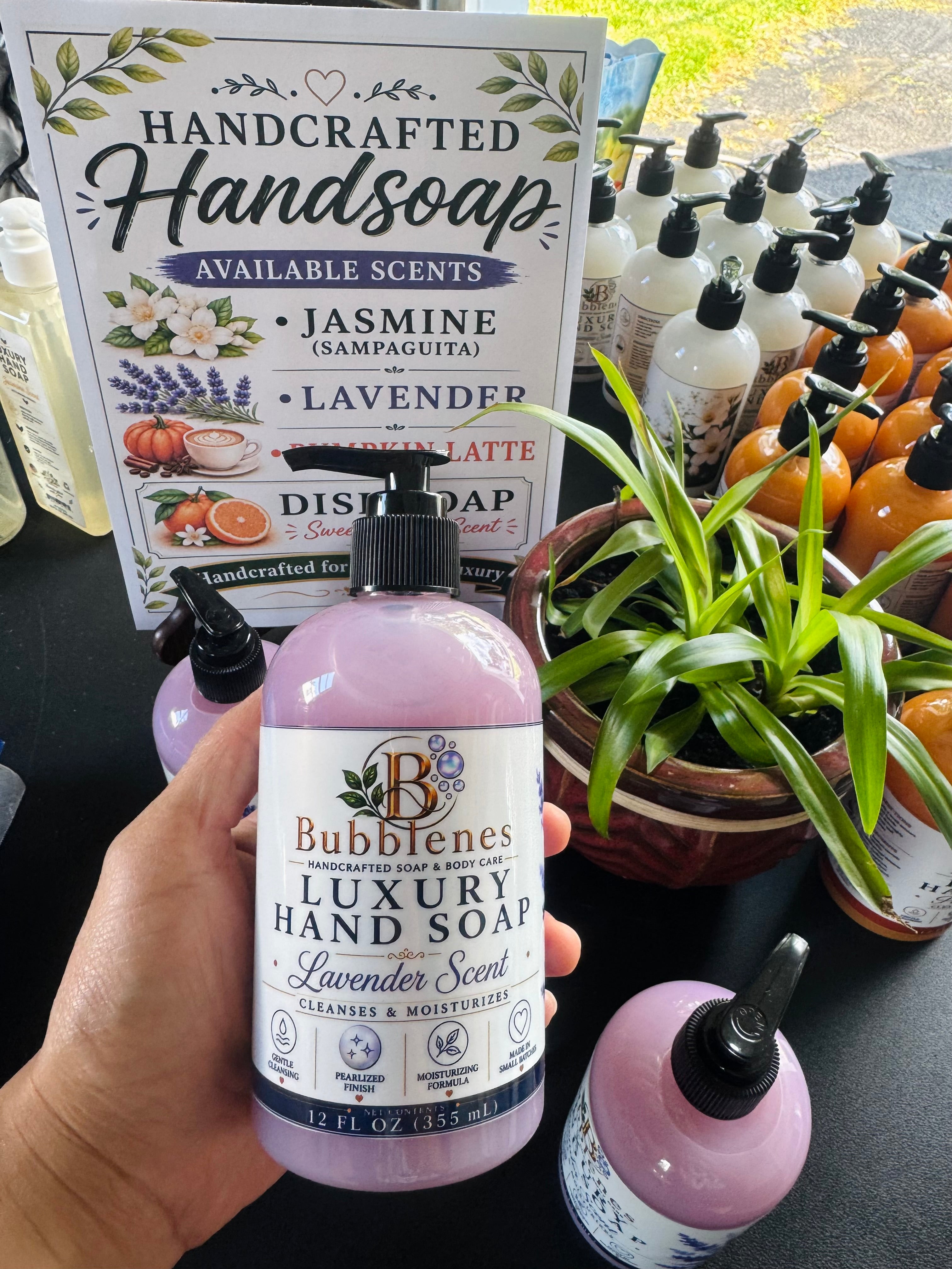 Bubblenes Luxury Hand Soap Lavender Scent
